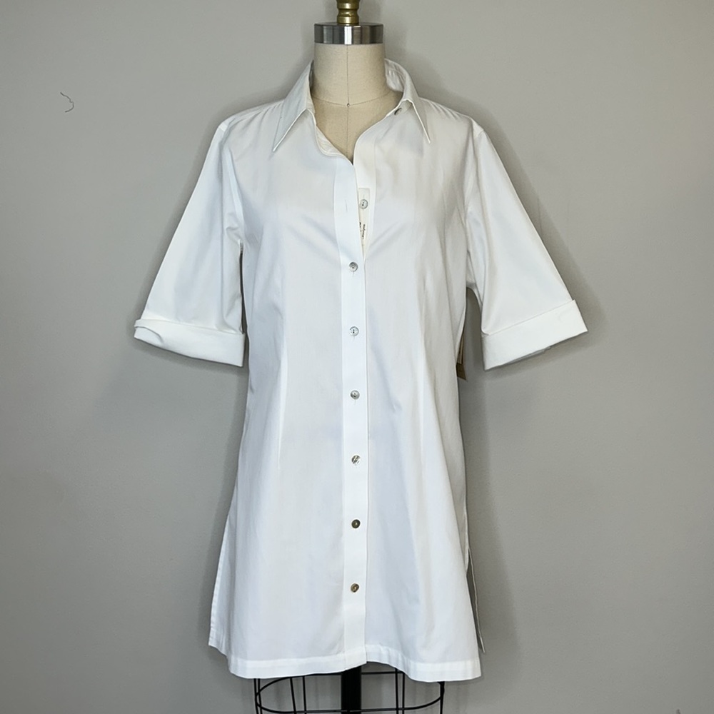 Coldwater Creek “no iron tunic” blouse
